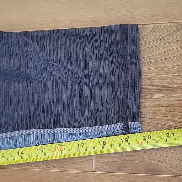 Prana Needra Yoga Capris Leggings Blue Gray Medium - Picture 6 of 7